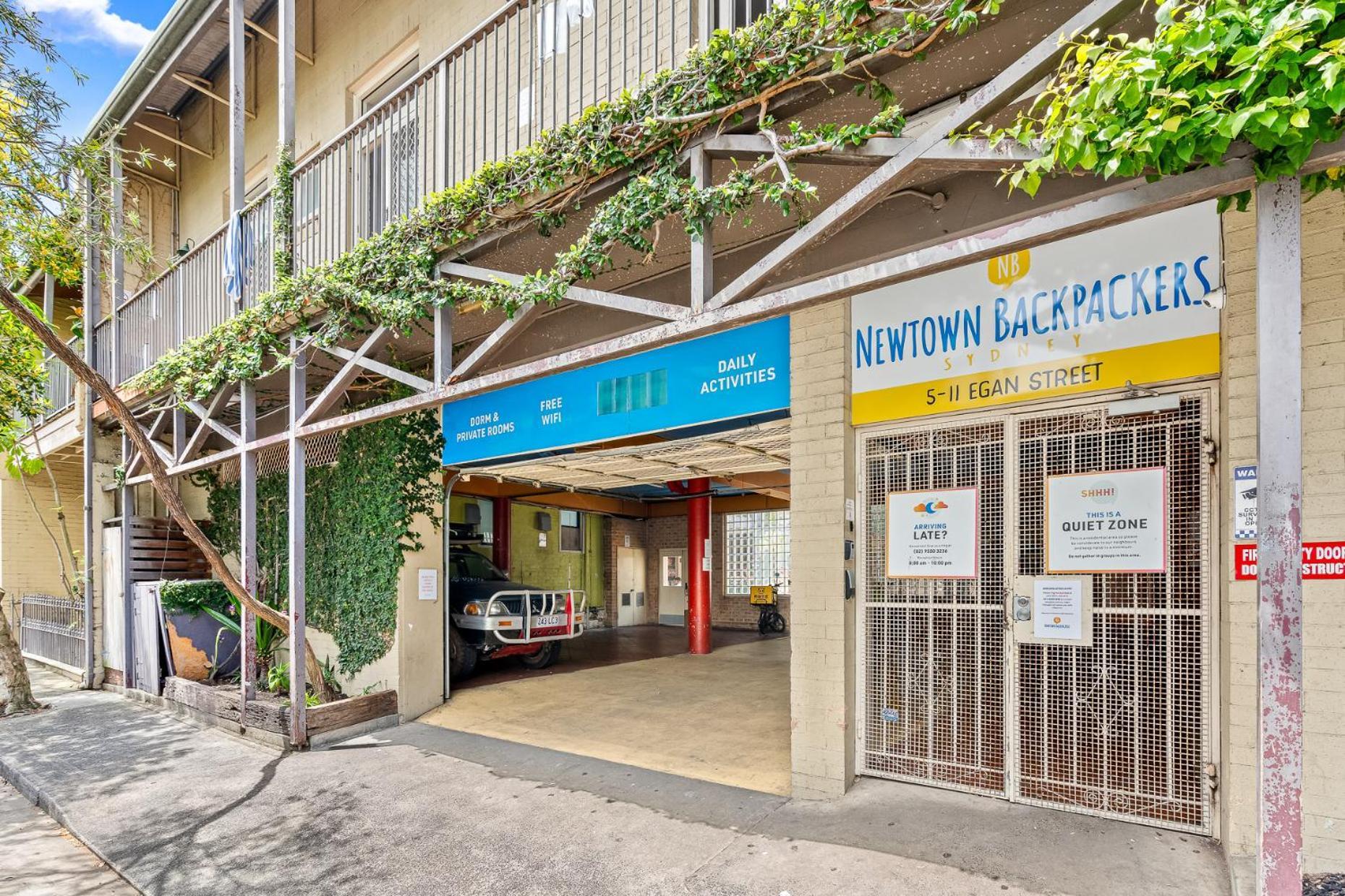Hostel Newtown Backpackers Sydney Zewnętrze zdjęcie